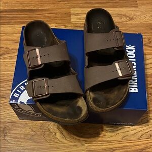 Birkenstock Arizona Two-Strap Sandals Mocca